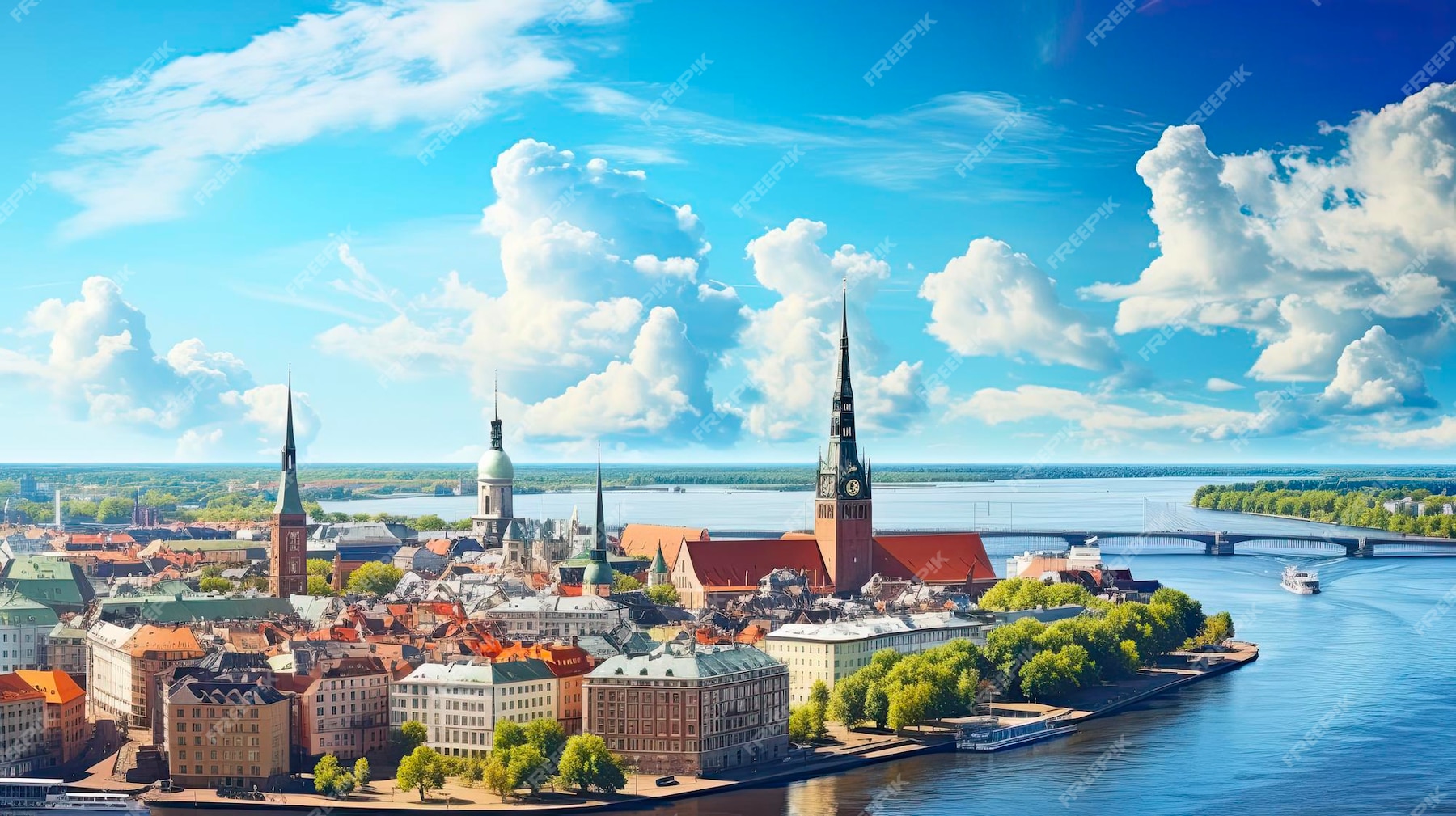 Riga panorama